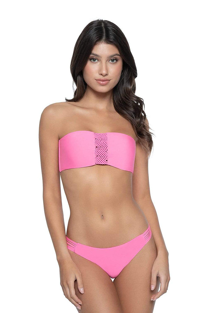 2024 Beach Bunny Swimwear Pink Sunset Lady Lace Bikini