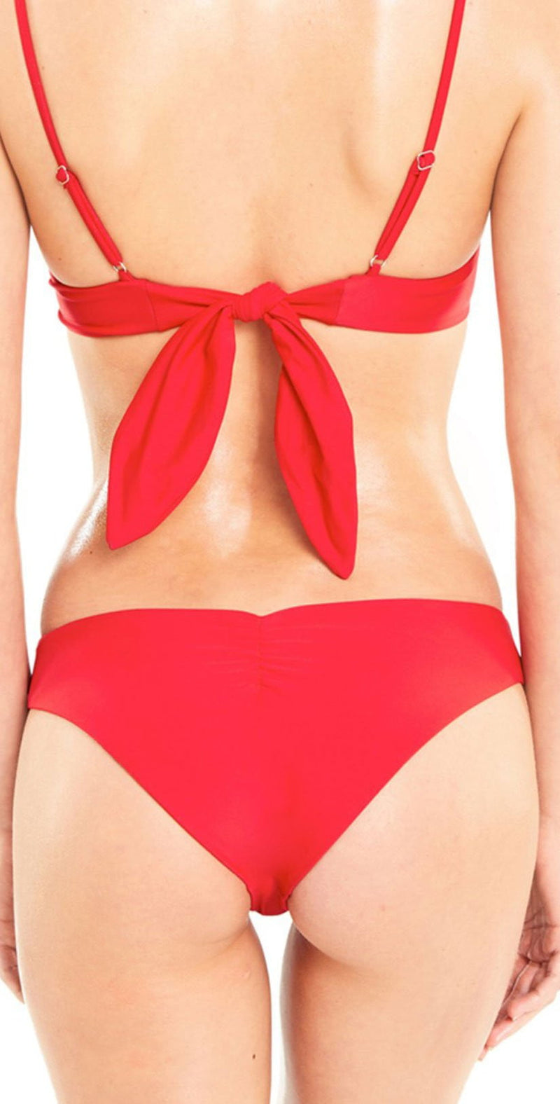 Wildfox Isabelle Bikini Bottom In Red:
