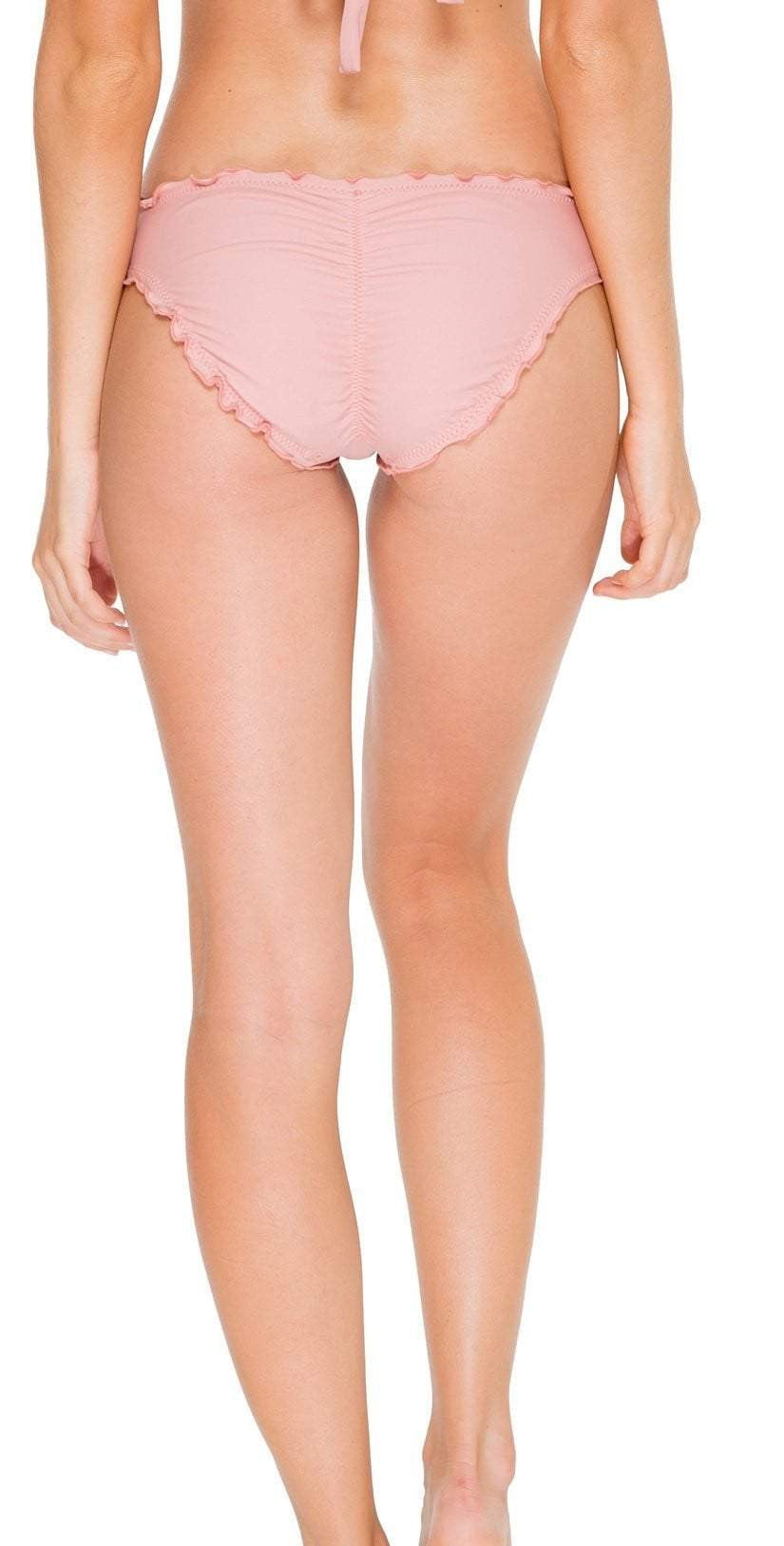 Luli Fama Cosita Buena Full Bottom in Rosa  South Beach Swimsuits