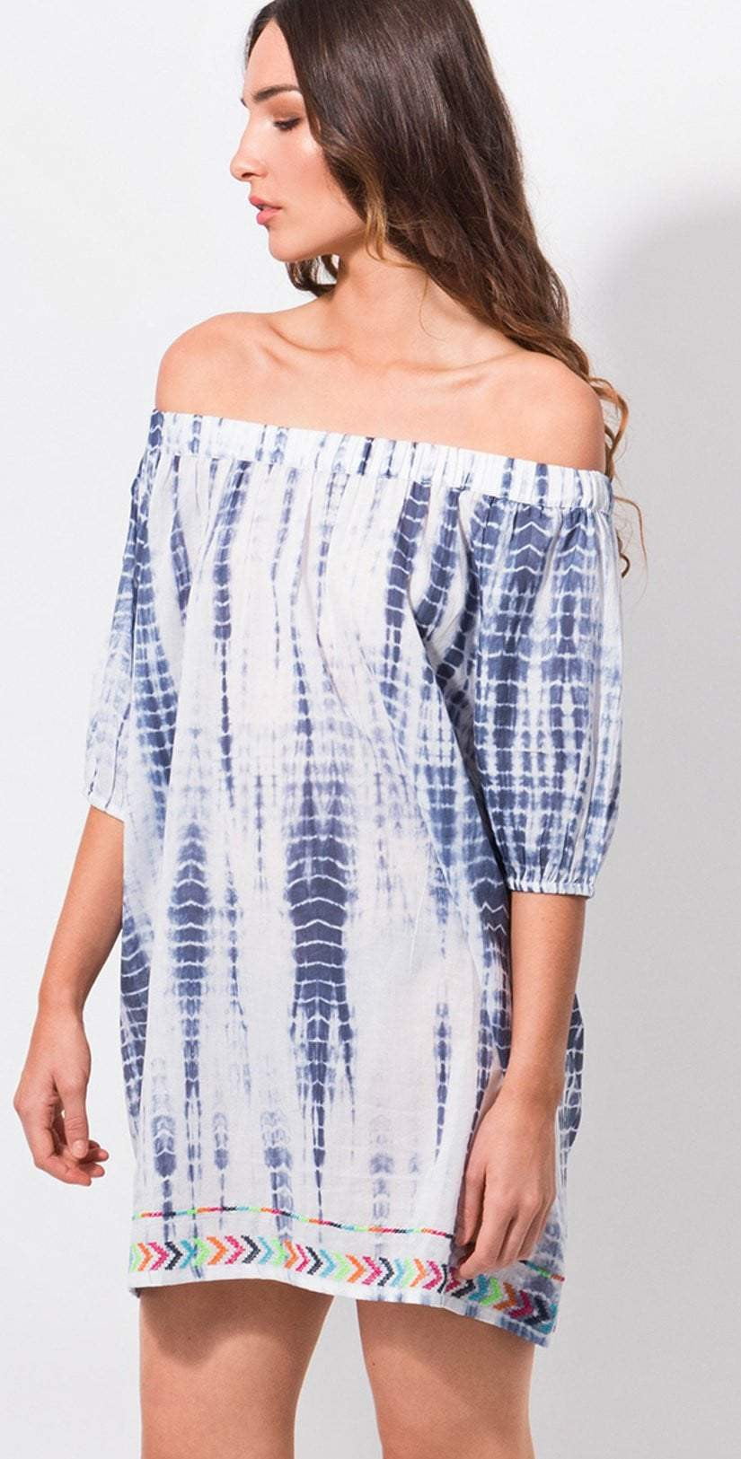 Pia Rossini Delray Bardot Beach Dress – South Beach Swimsuits
