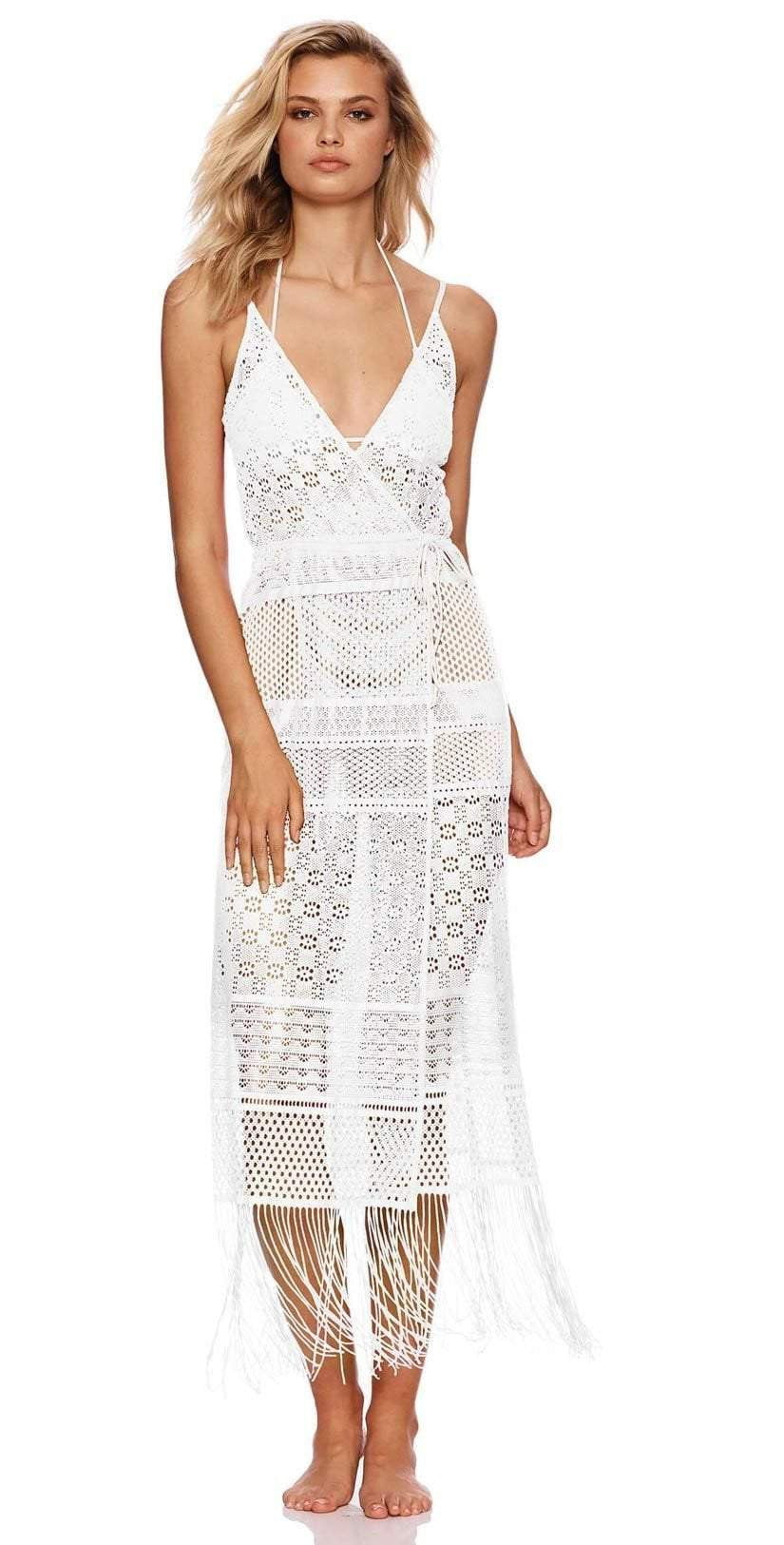 Sienna Maxi Dress White / L