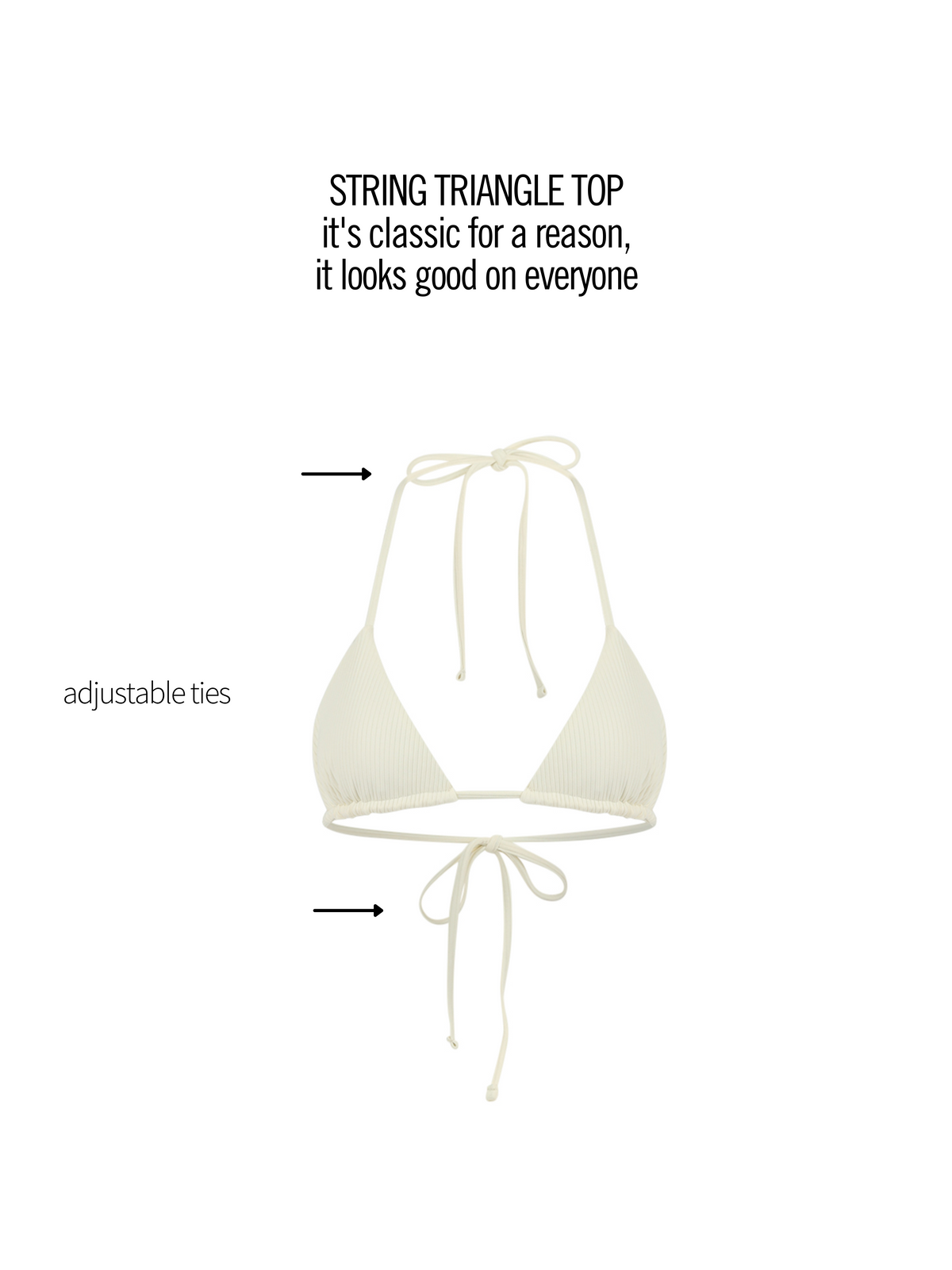 GABRIELA TRIANGLE TOP