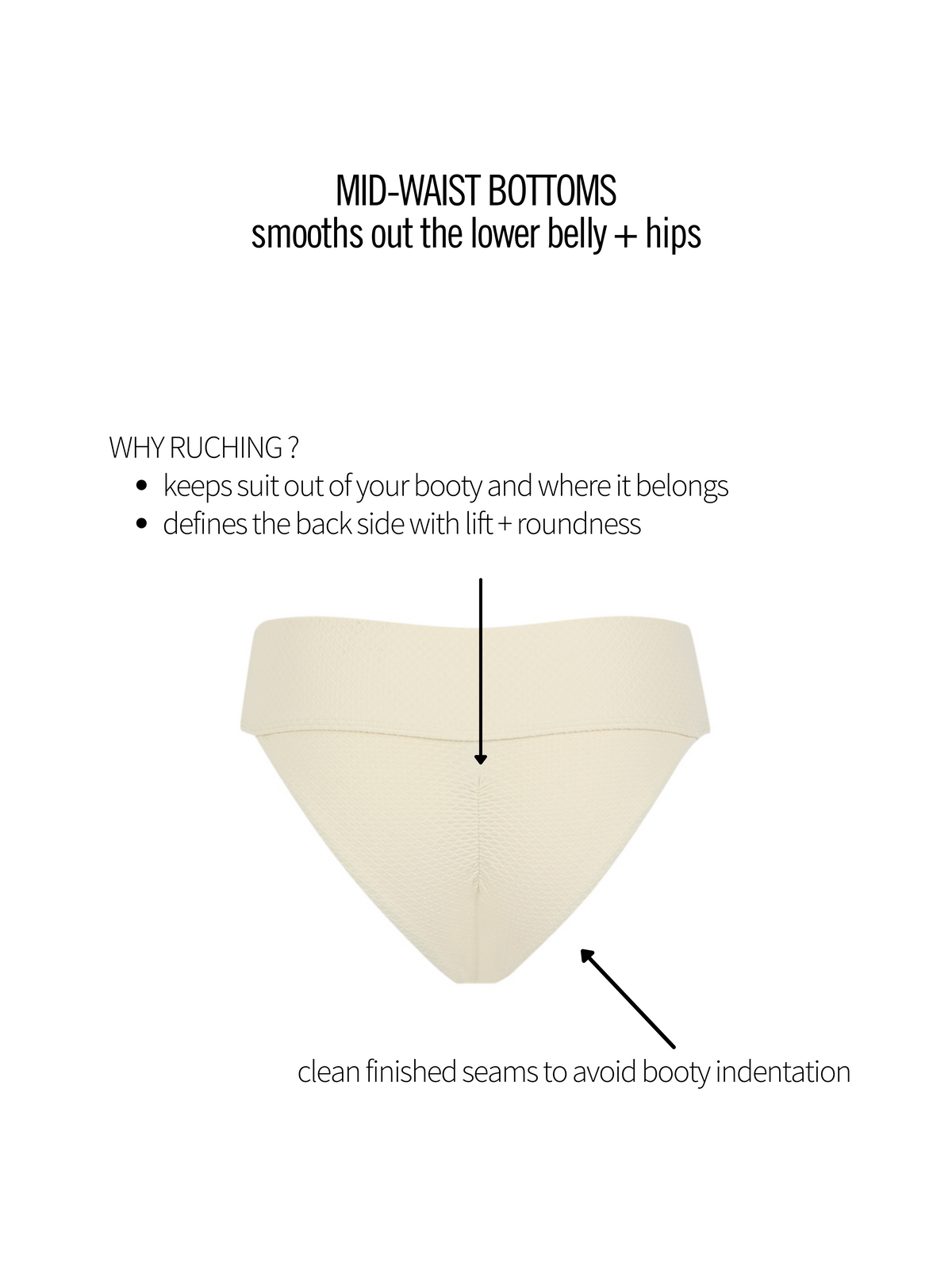 BELO MID WAIST BOTTOMS