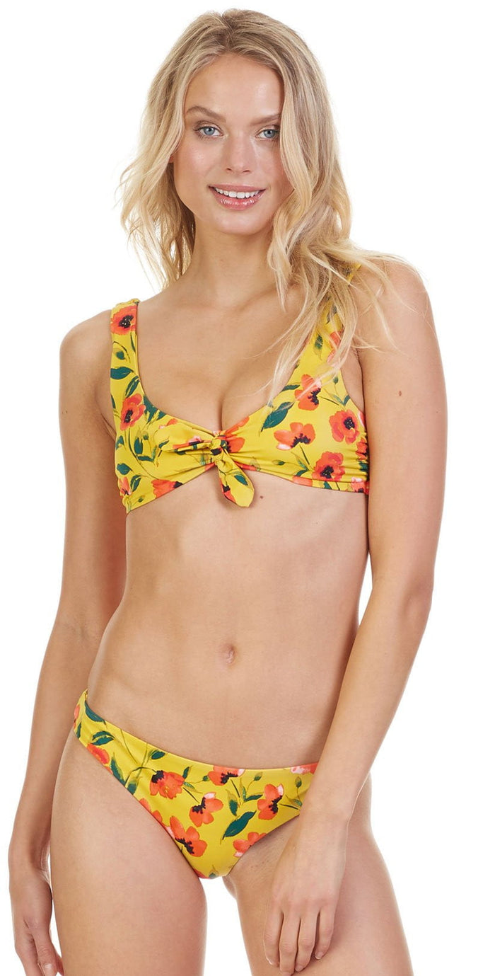 Tori Praver French Poppy Mimi Bikini Bottom 1R18SBMMPO-SAF: