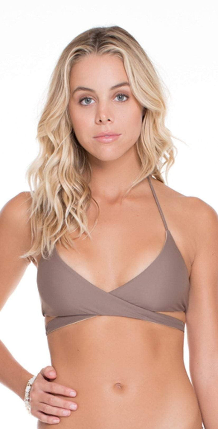 Luli Fama Cosita Buena Halter Top in Sandy Toes L176220-414: