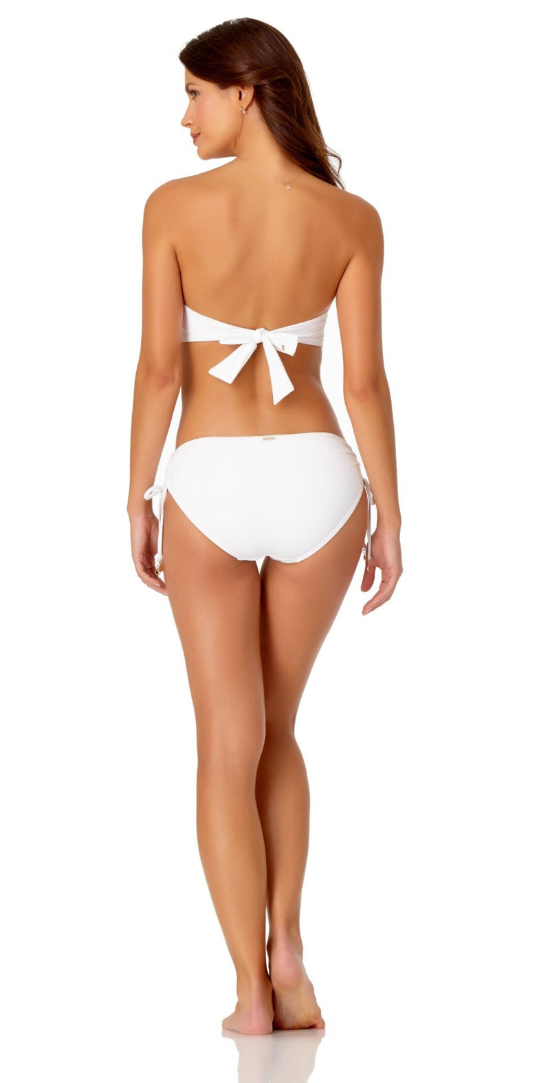 Jetset Bandeau Bikini Top - White – Seafolly US