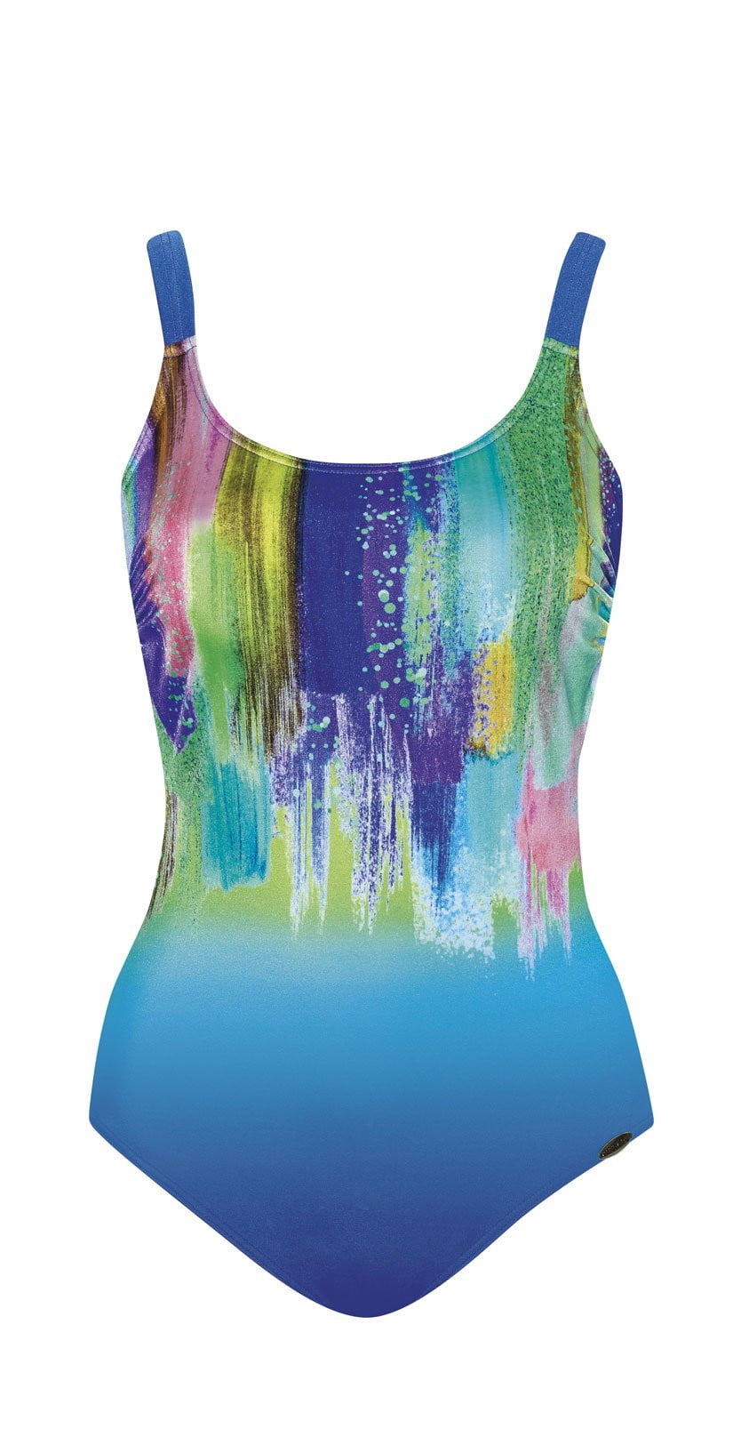 Sunflair Fun In The Sun Mastectomy One Piece Swimsuit 22303 26: