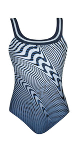 Sunflair Californian Blue Round Neck One Piece front