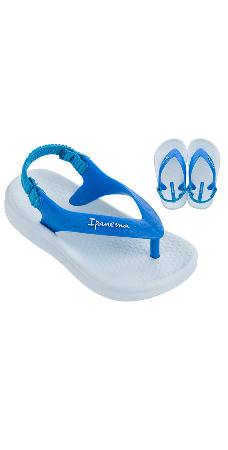  iPanema Ana Tan Baby Sandals Blue