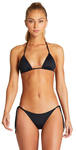 Vitamin A EcoLux Gia Reversible Triangle Top in Black: