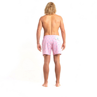 Bermies Swim Trunk in Flamingo 3.0