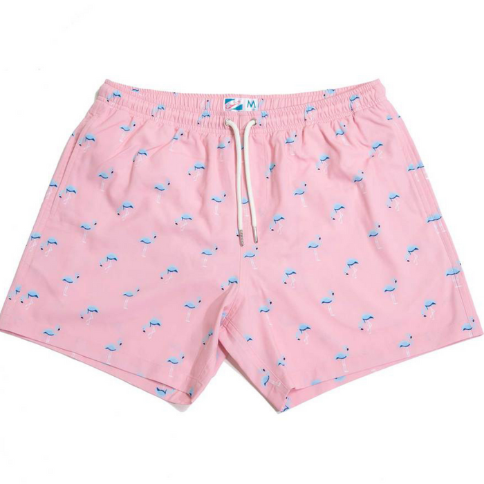 Bermies Swim Trunk in Flamingo 3.0