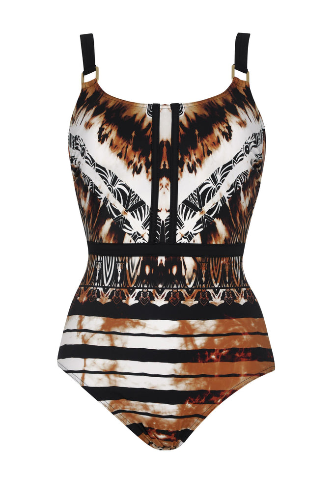 sunflair brown  bronze beauty one piece