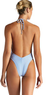 Vitamin A Demi One Piece Swimsuit in Hamptons Stripe 803M HAM:
