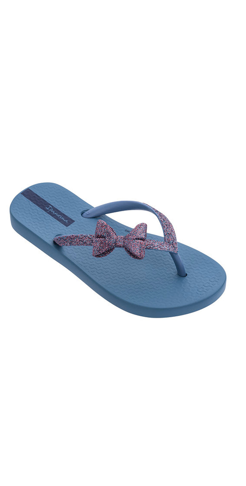 iPanema Glitter Bow Kids Flip Flops