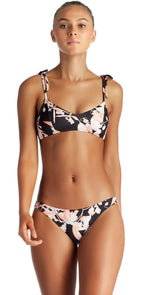 Vitamin A Zuma Bralette Bikini Top in Nightingale 86T NHG: