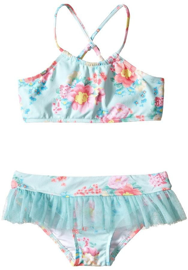 Seafolly Spring Bloom Little Girl's Tankini 26111T: