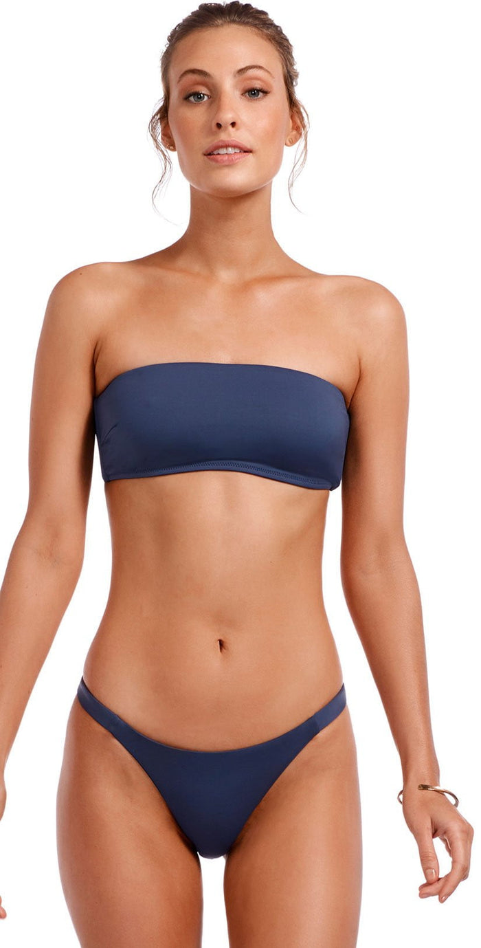 Vitamin A Deep Blue Eco Lux Mila Bikini Top  902T DBE: