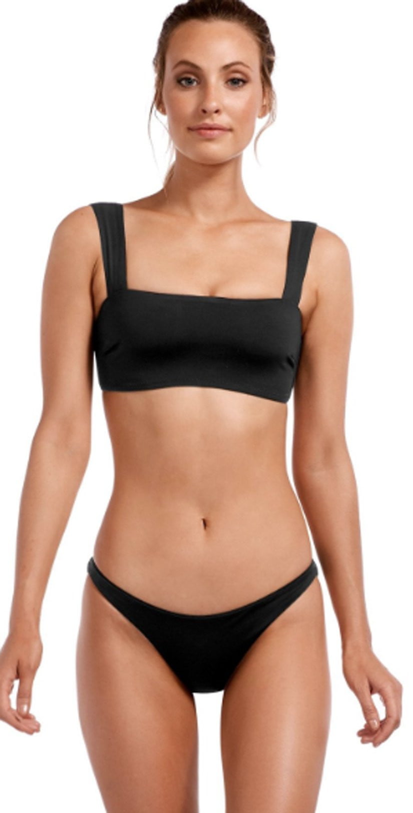 Vitamin A EcoLux Venus Top in Black 909T-ECB: