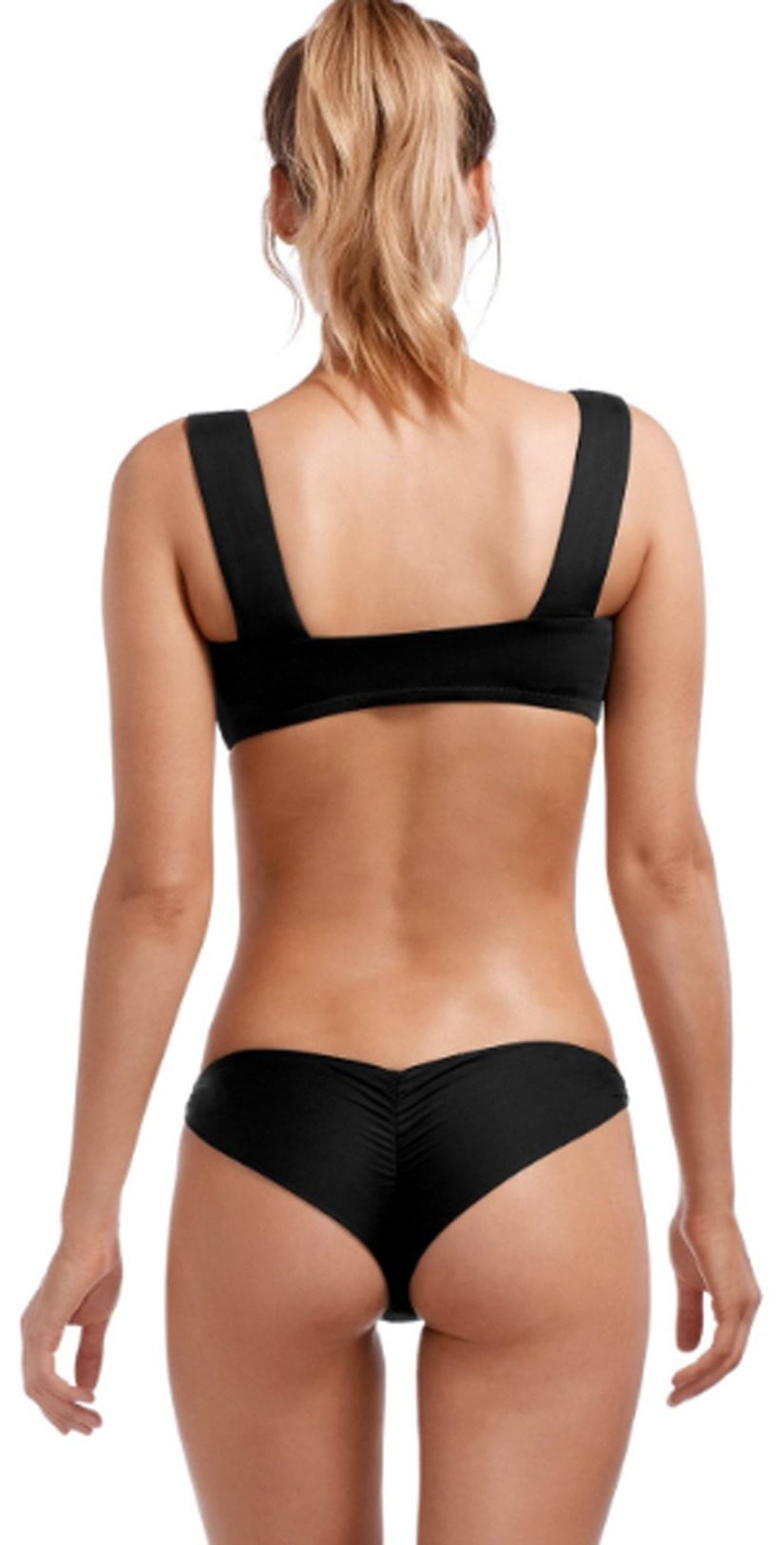 Vitamin A EcoLux Venus Top in Black 909T-ECB: