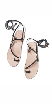 Vitamin A Beek Blue Bird Sandal in Black and Natural BLUEBKVA: