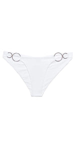 Beach Bunny Nadia Skimpy Bikini Bottom B19117B1 White: