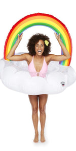 Big Mouth Giant Rainbow Cloud Pool Float BMPF-0012:
