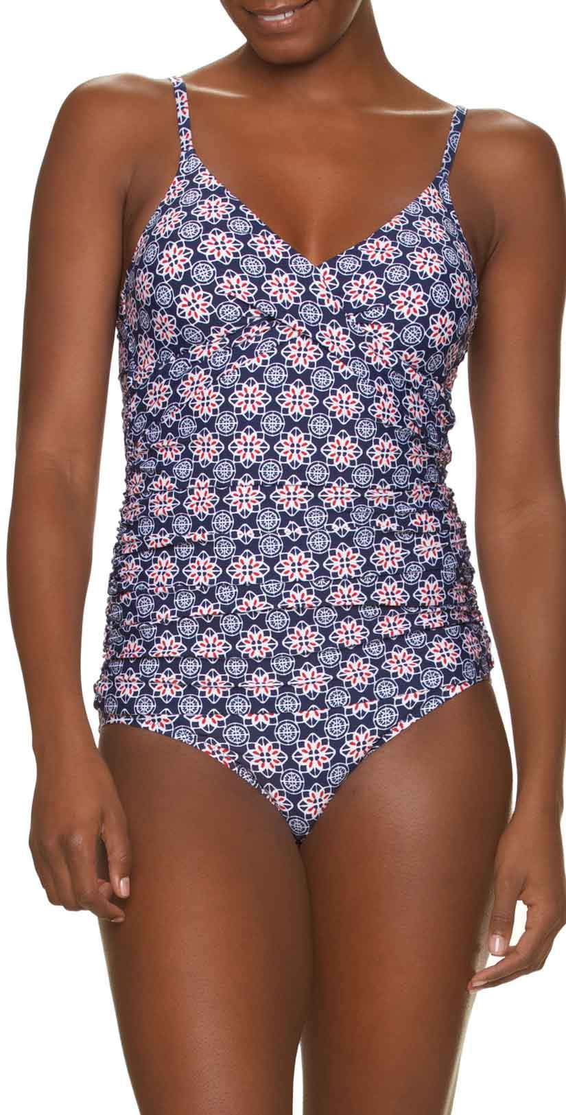 Helen Jon Classic Hipster Bikini Bottom in Compass Geo: