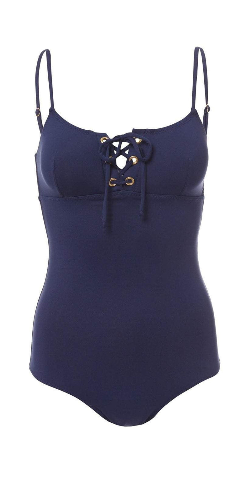 Melissa Odabash Cyprus One Piece in Navy Blue: