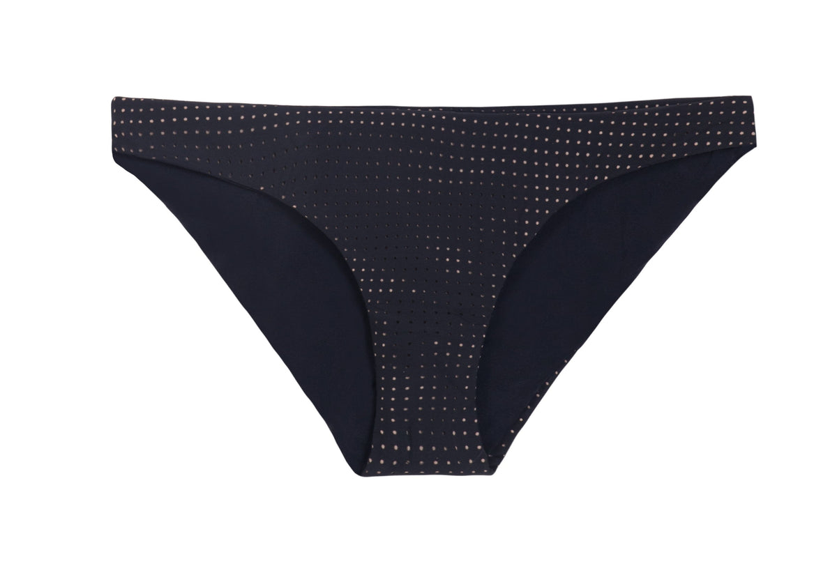 PilyQ Dusk Basic Full Bikini Bottom DSK-203F BLK: