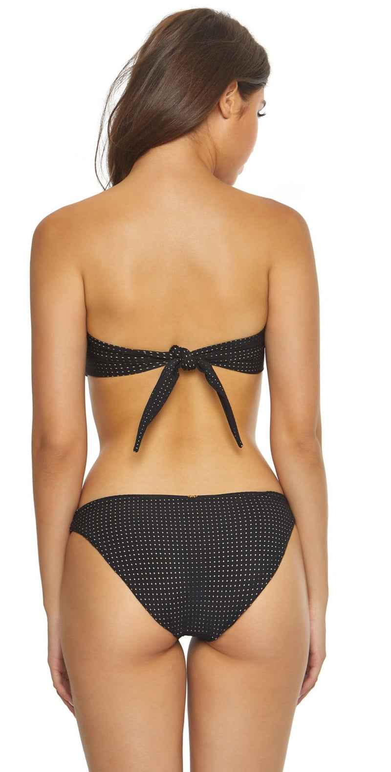 PilyQ Dusk Basic Full Bikini Bottom DSK-203F BLK: