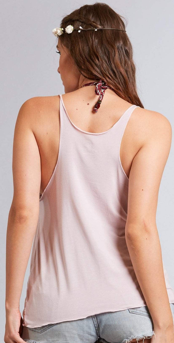 Ete Apparel No Bad Days Blush Tank Top 1-7-BLSH-NBD-17-P: