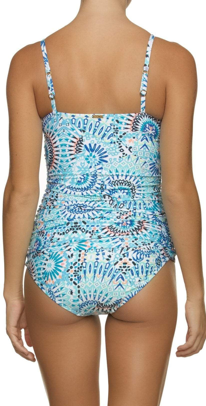 Helen Jon Hanalei Floating Underwire Tankini Top HJ14-0214-HNP: