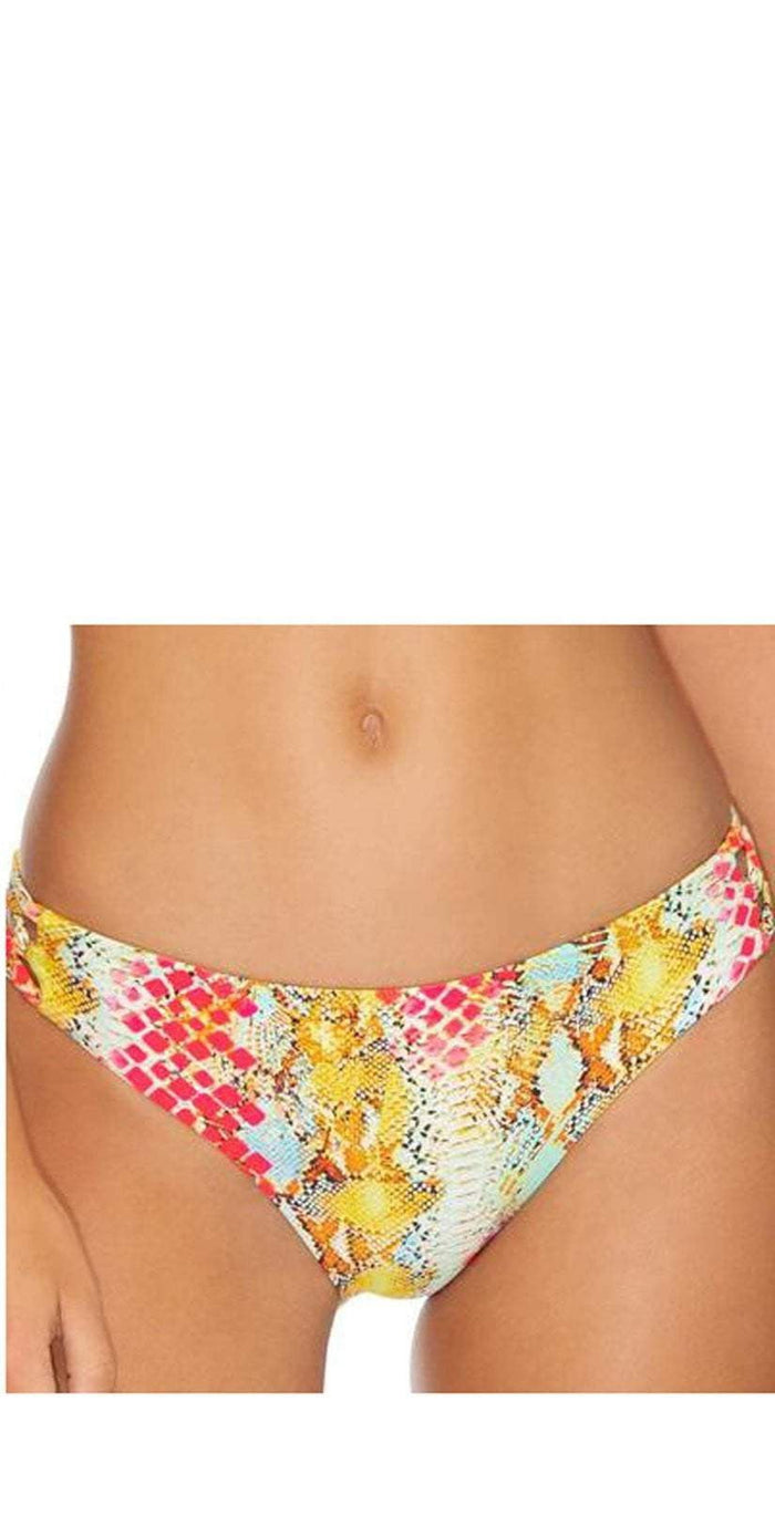 Luli Fama Smoke Show Laced Up Bikini Bottom L627N40 111: