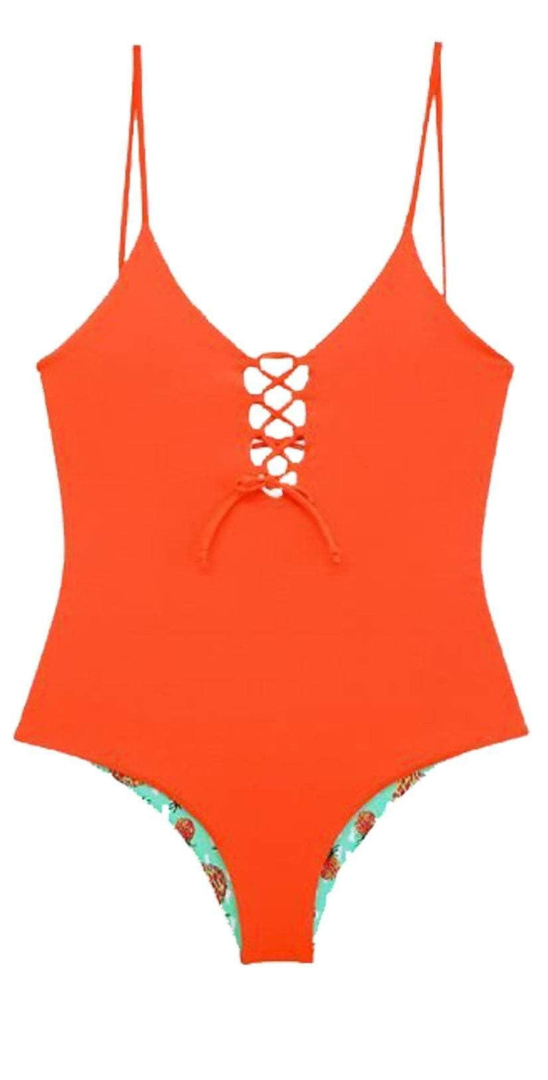 Maylana Kamila Grapefruit One Piece MA17-E01-PGR: