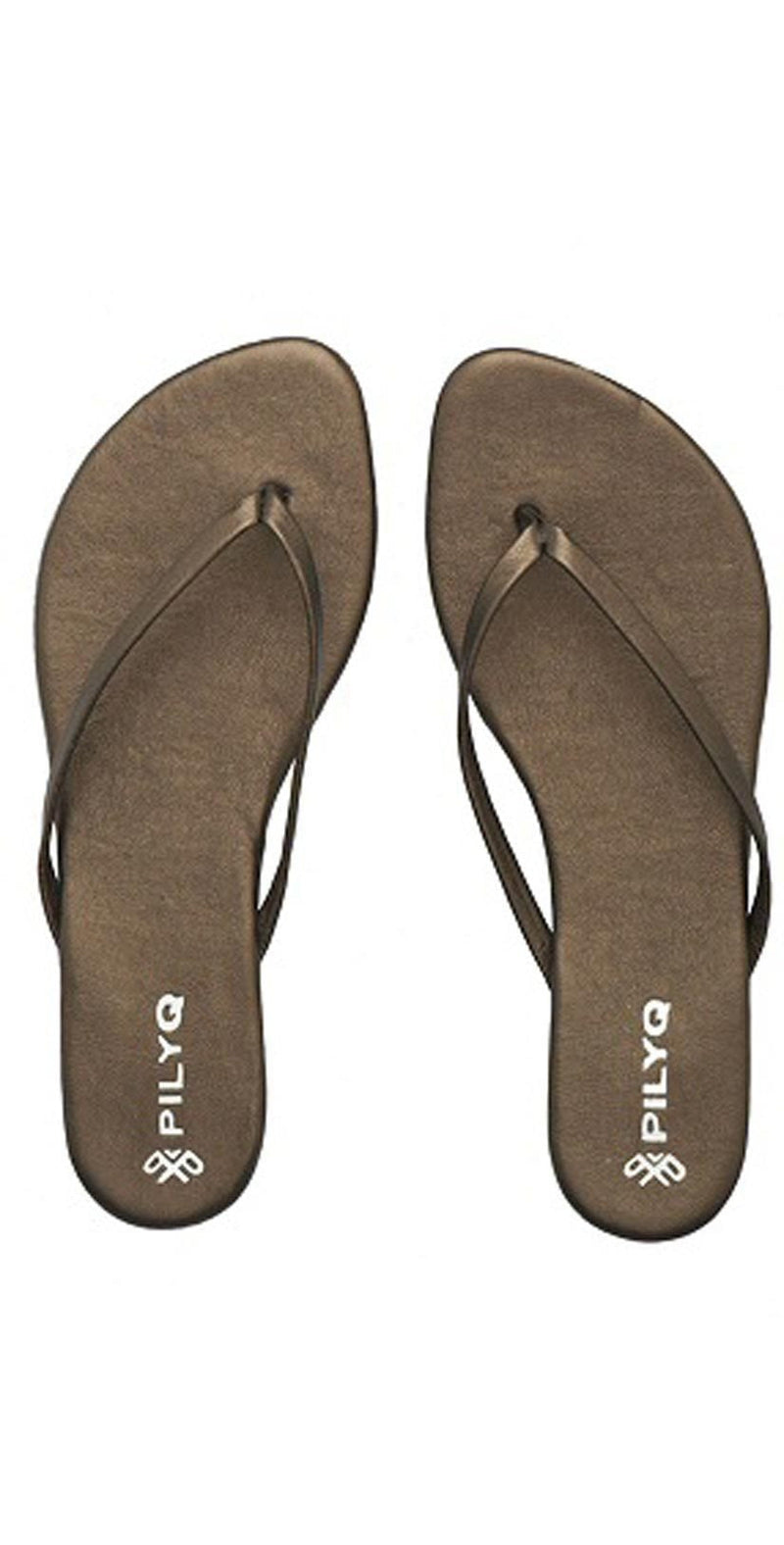 PilyQ Solid Bronze Sandals FFC001-BRNZ: