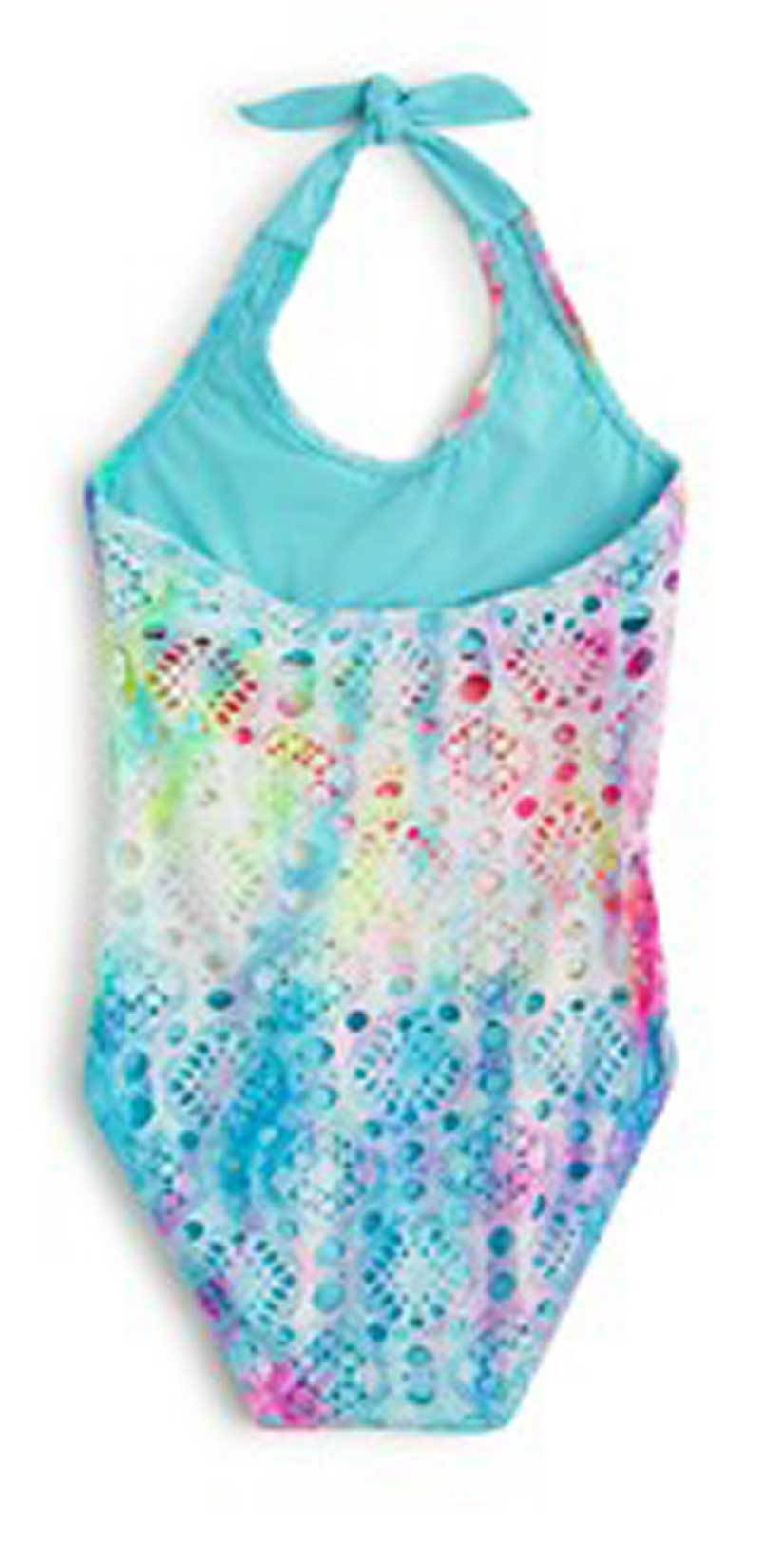 PilyQ Girls Rainbow Lace One Piece RAL-610P: