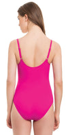 Profile by Gottex Origami Underwire One Piece in Pink E844-2056-651: