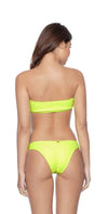 PilyQ Pineapple Reef Teeny Bikini Bottom  back