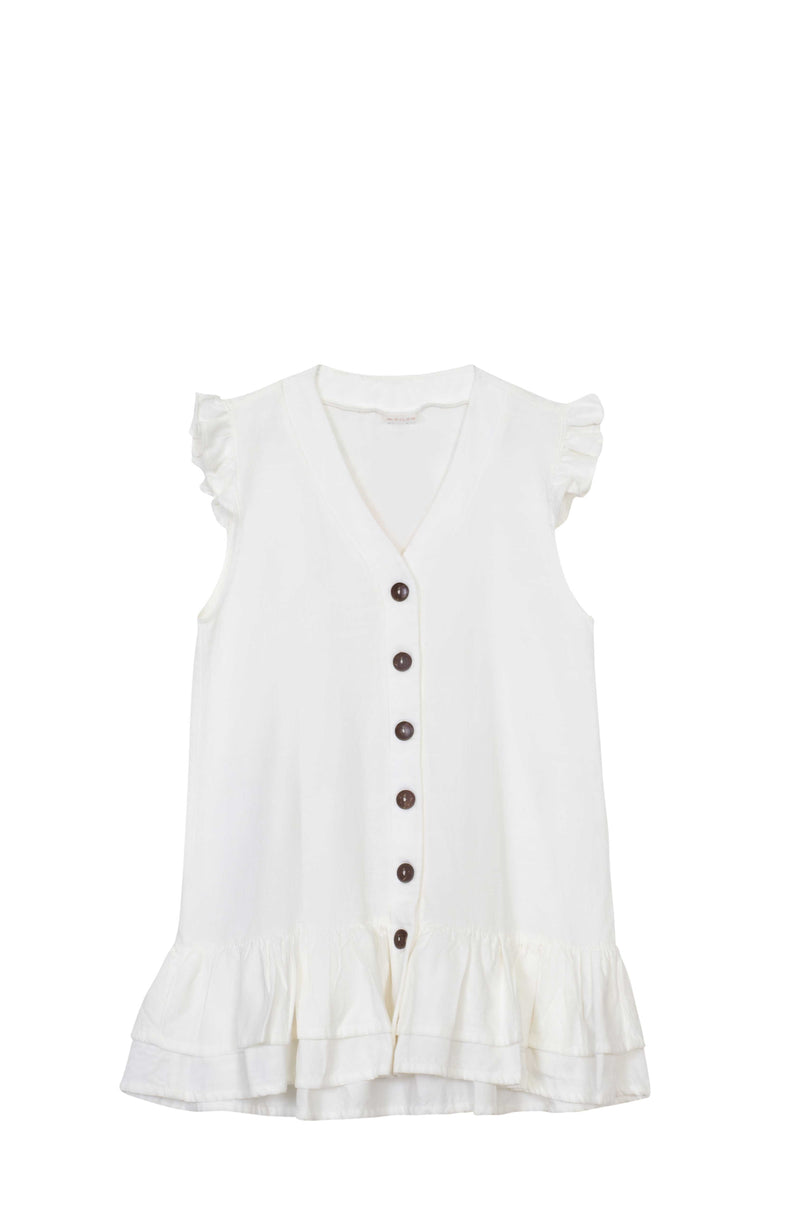 PQ Swim Water Lily Marina Button Dress