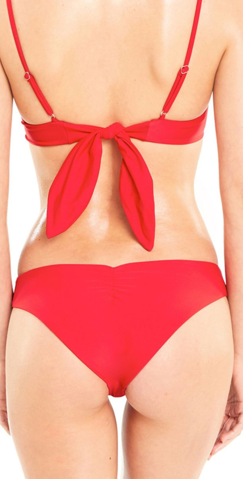 Wildfox Isabelle Bikini Bottom In Red: