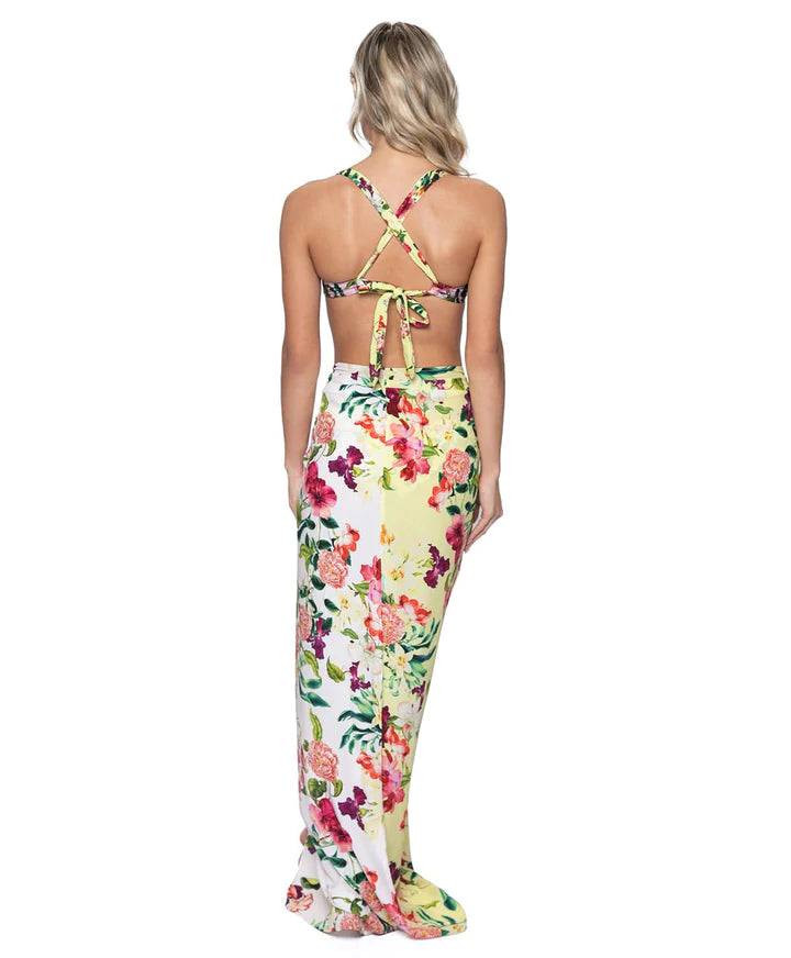 PQ Swim Hibiscus Long Sarong