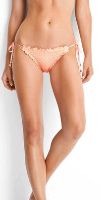 Seafolly Havana Tie Side Bottom in Peach 40342-074-PCH: