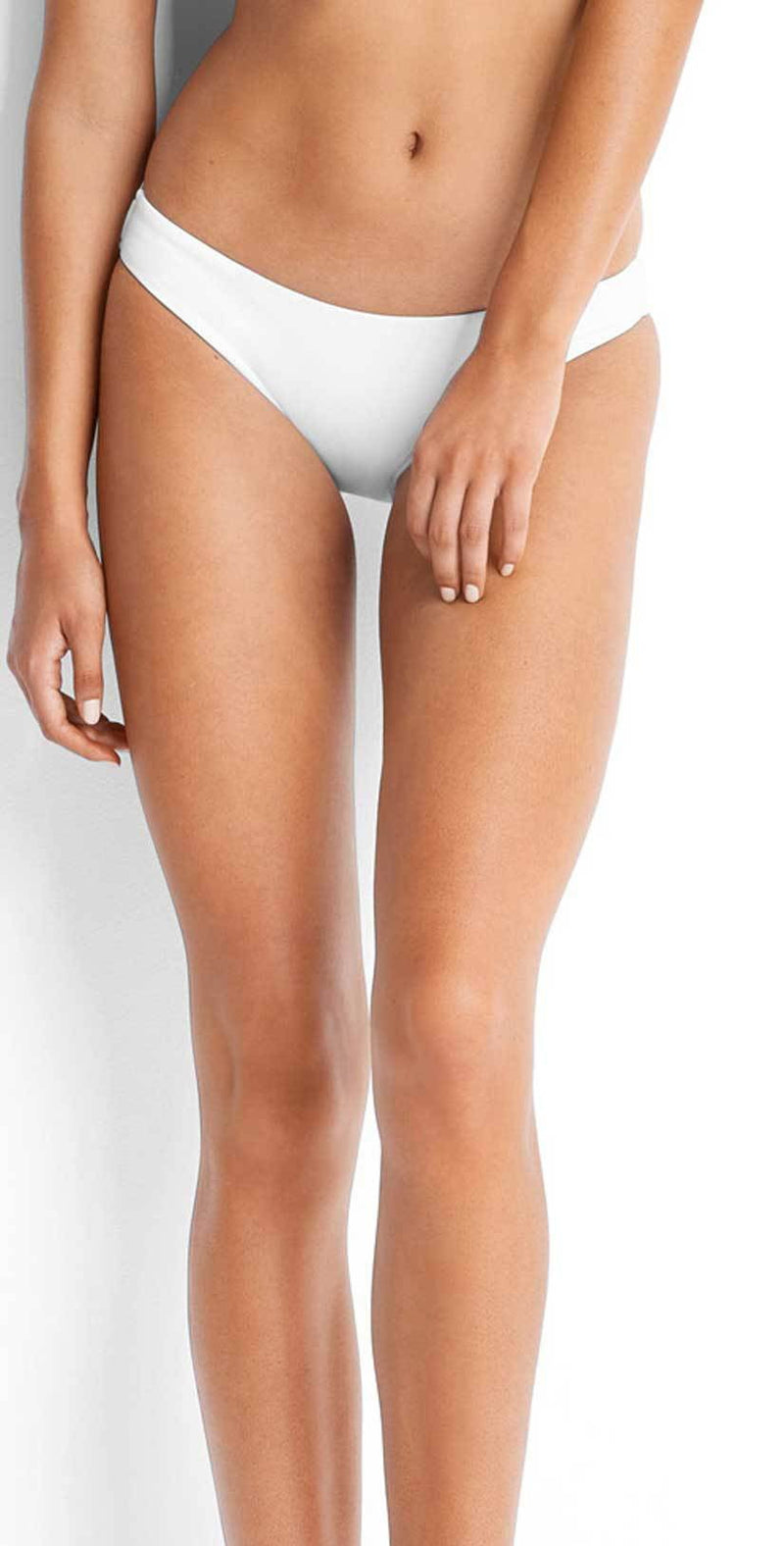 Seafolly Quilted White Hipster Bottom 40463-065-WHITE: