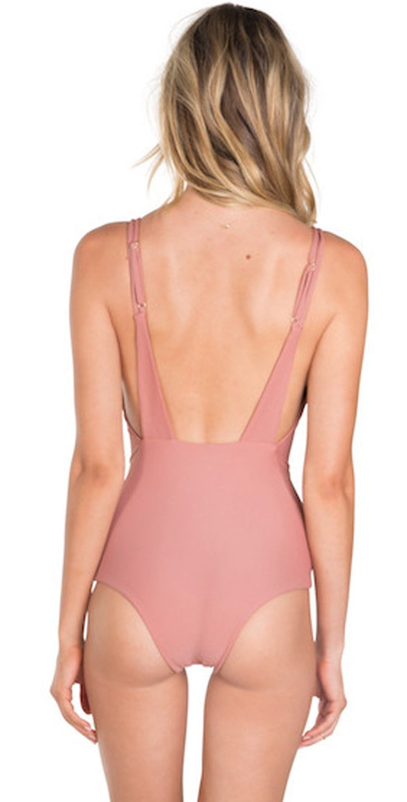 Tori Praver Elena One Piece Swimsuit in Spice: