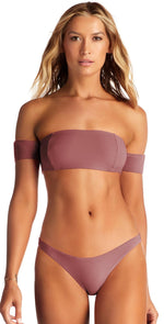 Vitamin A Luciana Ribbed Bottom in Dusty Rose 167BF DRR: