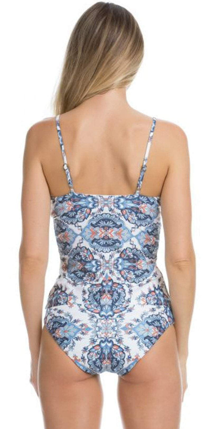 Becca Naples Tankini Top 263587-MUL: