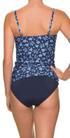 Draper James for Helen Jon Classic Hipster Bikini Bottom in Blue: