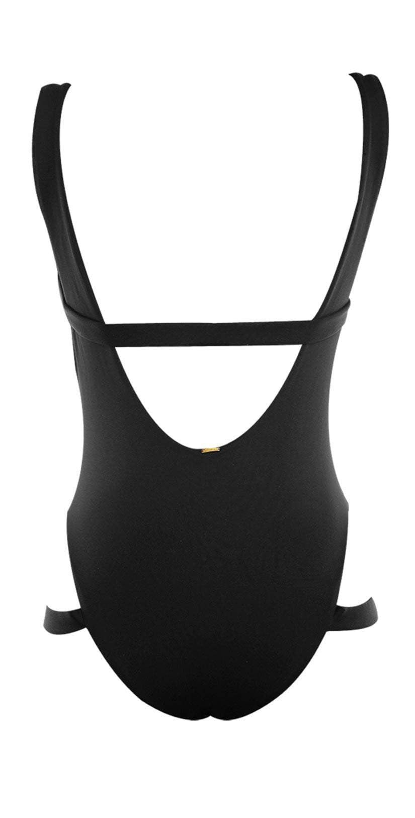 Boamar Caviar One Piece in Black FPC005-BLK: