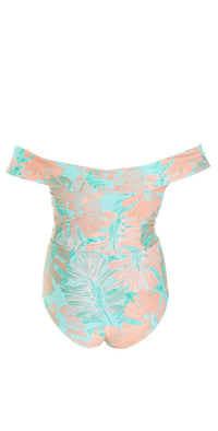 L Space Anja One Piece In Bungalow Palm MTAJMC18-BGP: